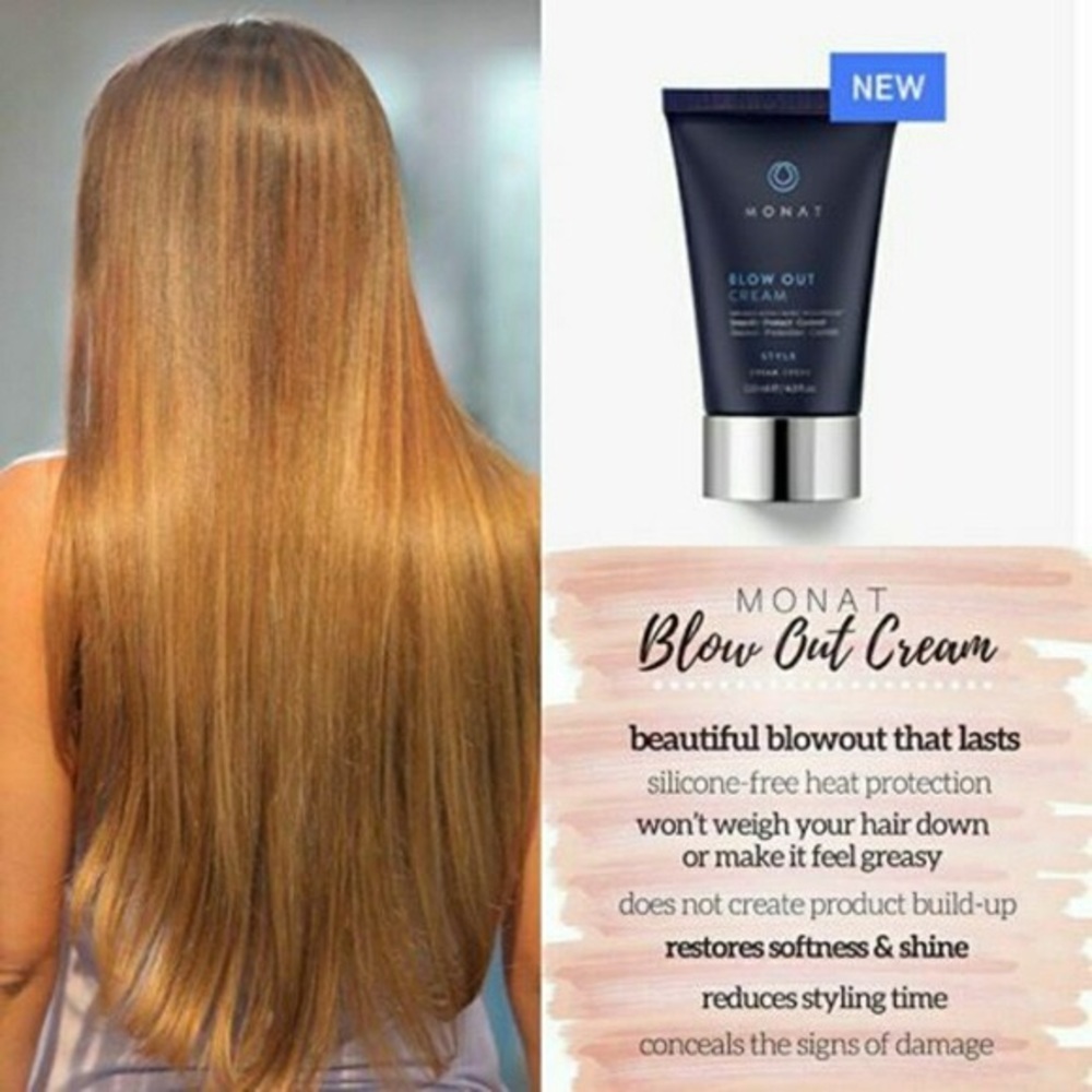 Monat Blow Out Cream NWOT - Picture 3 of 3